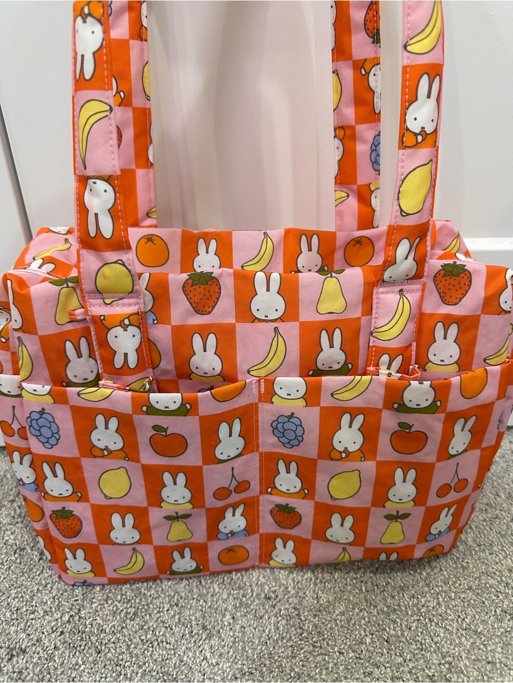 Miffy x Baggu Everyday Cloud Bag UO exclusive NWT - Picture 3 of 5